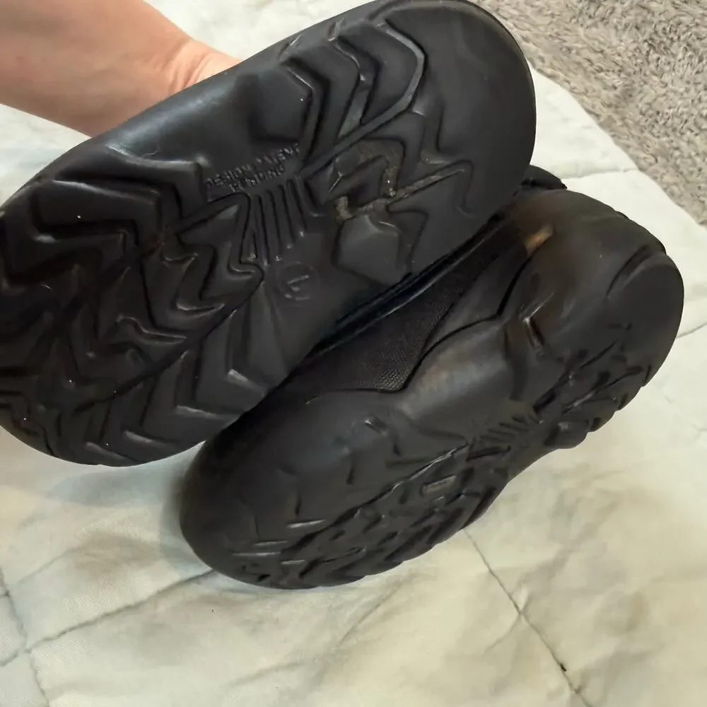 Kamik Icefollies Front Zip Waterproof Winter Snow Boots Black Toddler 7 Boys